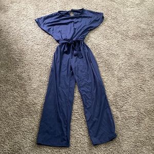 Navy Blue Romper